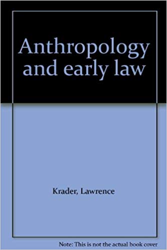 Anthropology and early law